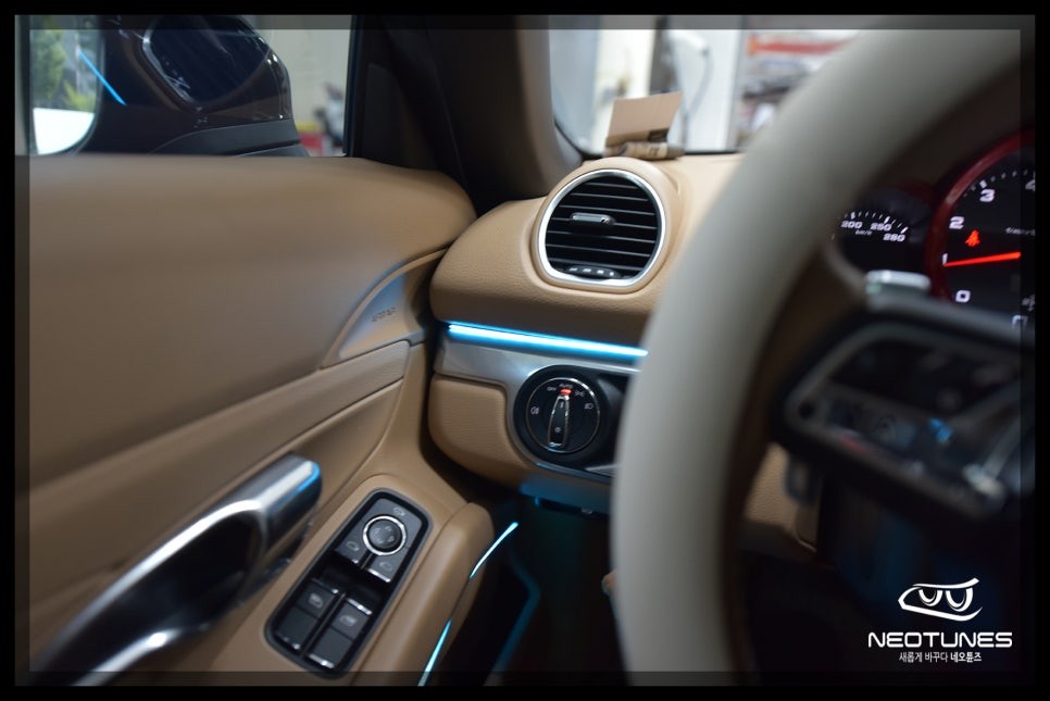 포르쉐 박스터 718 RGB 무빙 S엠비언트 작업 / 용인 처인구, 이천