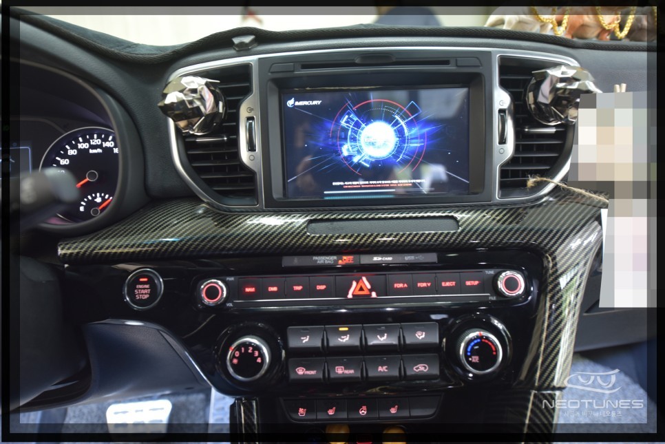 올뉴스포티지QL 안드로이드 올인원 네비매립 / 용인 처인구, 이천