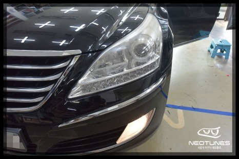 에쿠스 라이트 써클아이 LED 수리작업 / 용인 처인구, 이천