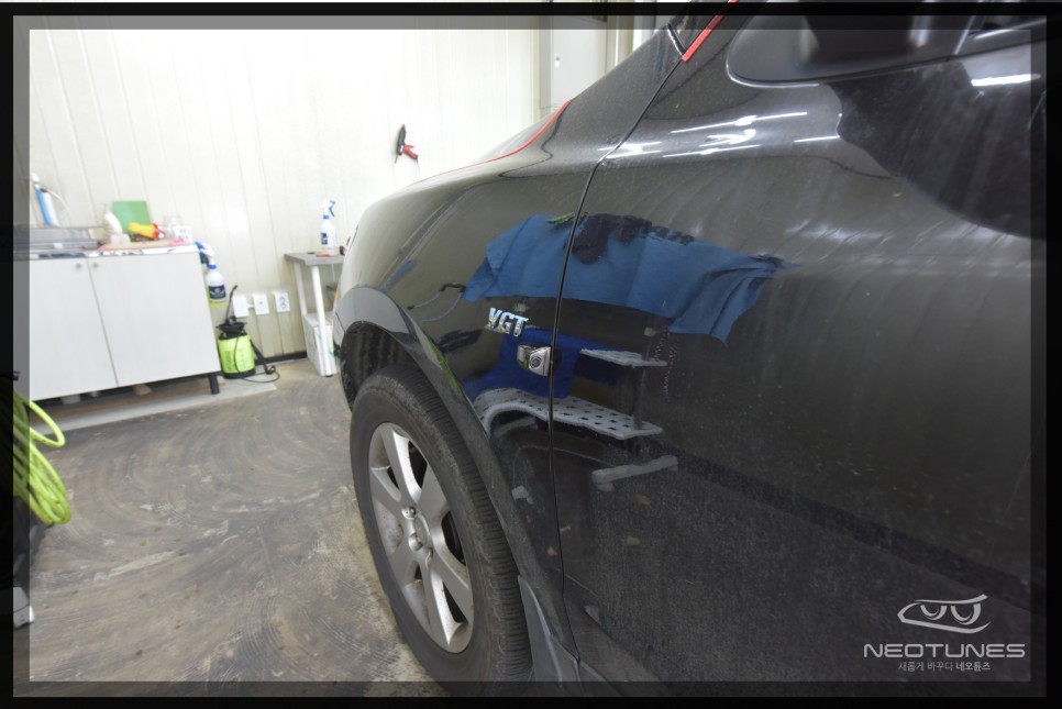 싼타페 CM 만도 Z9 4채널 블랙박스 / 보조배터리 파인파워 장착 / 용인 처인구, 이천