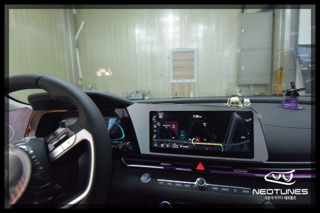 아반떼 CN7 순정네비게이션 연동 HUD 온유어뷰 장착 / 용인 처인구, 이천