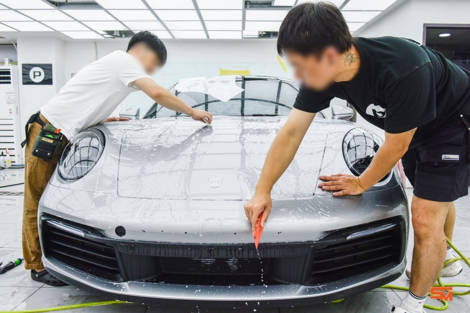 포르쉐 911 카레라 4s, 포르쉐 전문 PPF 시공 필름의 PPF 가격은? / 하남, 강동, 송파