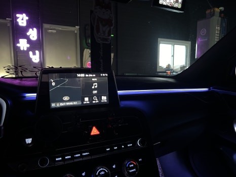 천안 G70 비노출 무빙 엠비언트로 아크릴 엠비언트와는 또 다른 매력을 느껴보세요~ / 천안시 동남구