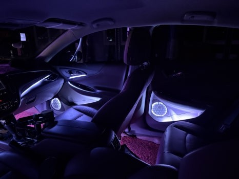 올뉴 말리부 밋밋한 실내 엠비언트 시공으로 화사함을 더하다 / 천안시 동남구