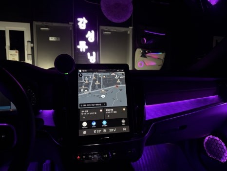 천안 볼보S90 엠비언트 시공으로 밝아진 실내 연출 / 천안시 동남구