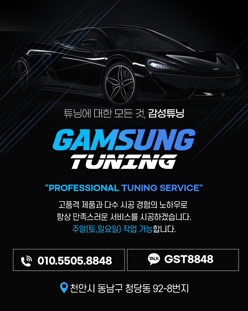 더뉴그랜저 비노출엠비언트 시공후기 / 천안시 동남구