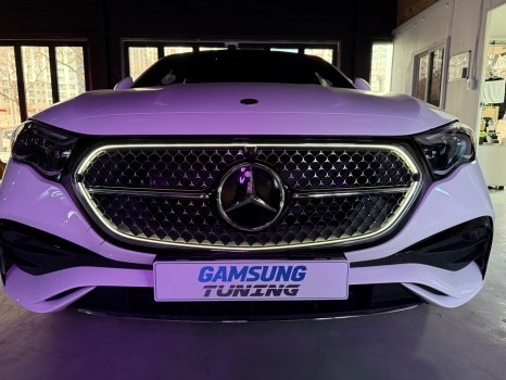 W214 E클래스 자동차 검사시에도 문제없는 순정 코닉글로우 그릴 시공 / 천안시 동남구