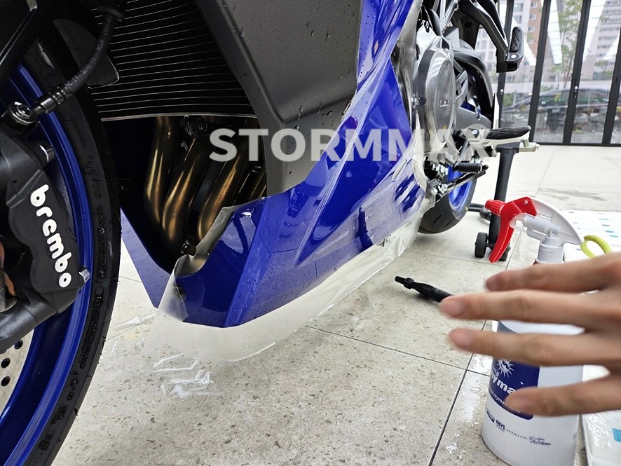대구 오토바이 랩핑 스즈끼 GSX-S1000TRQ PPF 시공 후기 / 대구 북구 연경동