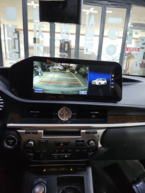 부산경남 안드로이드 올인원 장착 전문점 오빠차 렉서스 ES 12.3인치 안드로이드 올인원 장착기