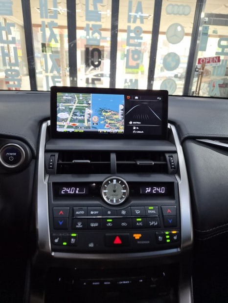렉서스nx300h 10.25인치 안드로이드 올인원 장착 -부산경남 알리직구 안드로이드 올인원전문 장착점 오빠차