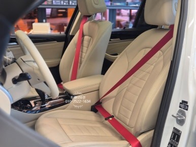 김포시트염색 BMW X3 핸들가죽교체 안전벨트 색상변경하기 / 구로동