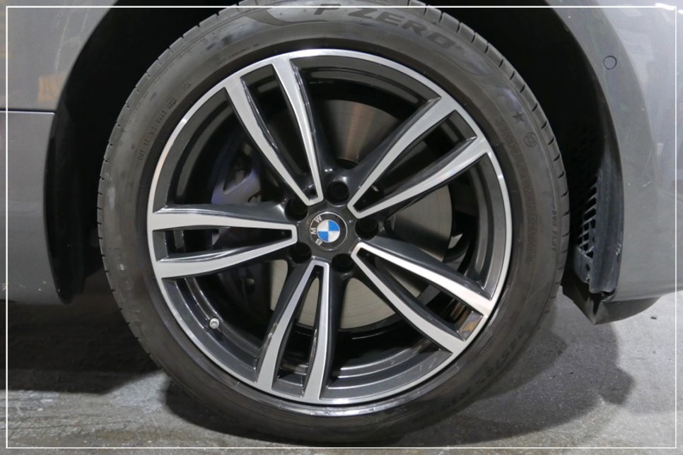 부산, 창원 컷팅 휠복원/도색 전문 업체에서 BMW 6GT 순정휠 수리 / 구로동