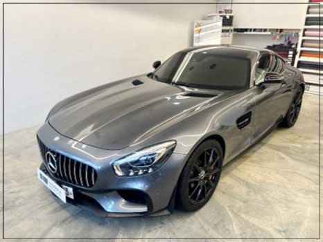 경기남부 / 일산, 고양 벤츠 전체랩핑 컬러감 최고! AMG gt 고광도 필름 랩핑 / 구로동 / 수원.화성