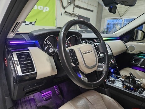 부산엠비언트 라이트 BMW X6 국산 엠비언트튜닝 부산 실내무드등 알아보기!