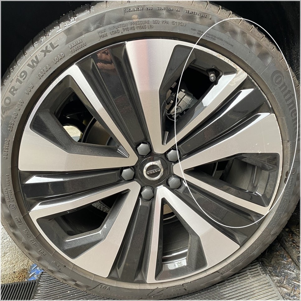 강동휠복원 잠실 휠수리 잘하는곳 볼보 S60 휠스크래치 원상복구! / 구로동 | 오늘의카 - 튜닝,정비 시공후기 모음 앱