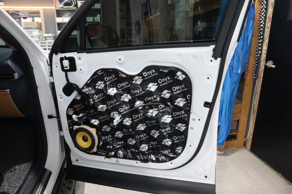 [브로모터스]제네시스 GV80 무스웨이 프리미엄 DSP D8 앰프/AVI G1 누나부트 스피커 / 경남 거제, 통영, 창원