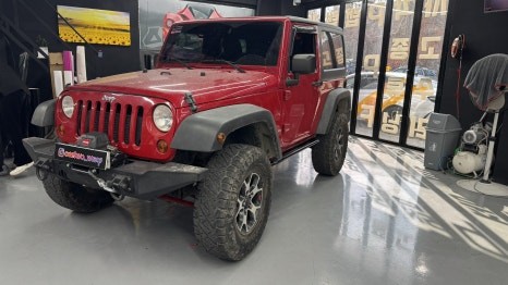 [안산 랩핑] Jeep 랭글러 오프로드 커스텀 몬스터 데칼 2 / 경기 안산