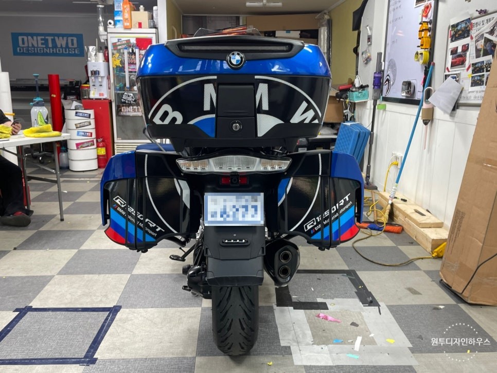[커스텀 데칼] BMW RT1250 바이크 커스텀 데칼! / 안산시 상록구 일동