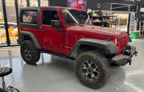 [안산 랩핑] Jeep 랭글러 오프로드 커스텀 몬스터 데칼 2 / 경기 안산