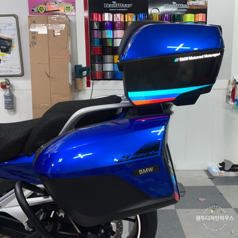[커스텀 데칼] BMW RT1250 바이크 커스텀 데칼! / 안산시 상록구 일동
