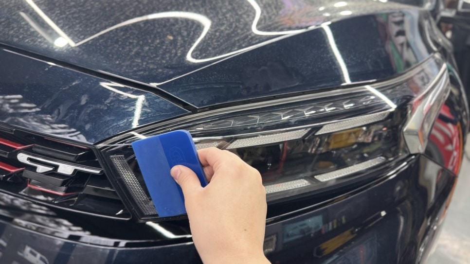 기아 - k3 GT 크롬도 죽이고 헤드라이트 PPF 도 MEXX해버렸다. / 경기 안산