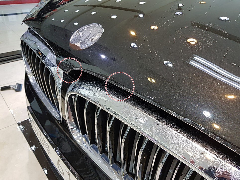 평택PPF BMW G30 유리막 코팅과 PPF필름으로 차량면 보호하기..