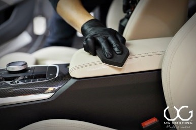 BMW M340i 버네스카 가죽 오이스터 데코 스티칭 차량 가죽코팅 / 서초, 강남, 양재