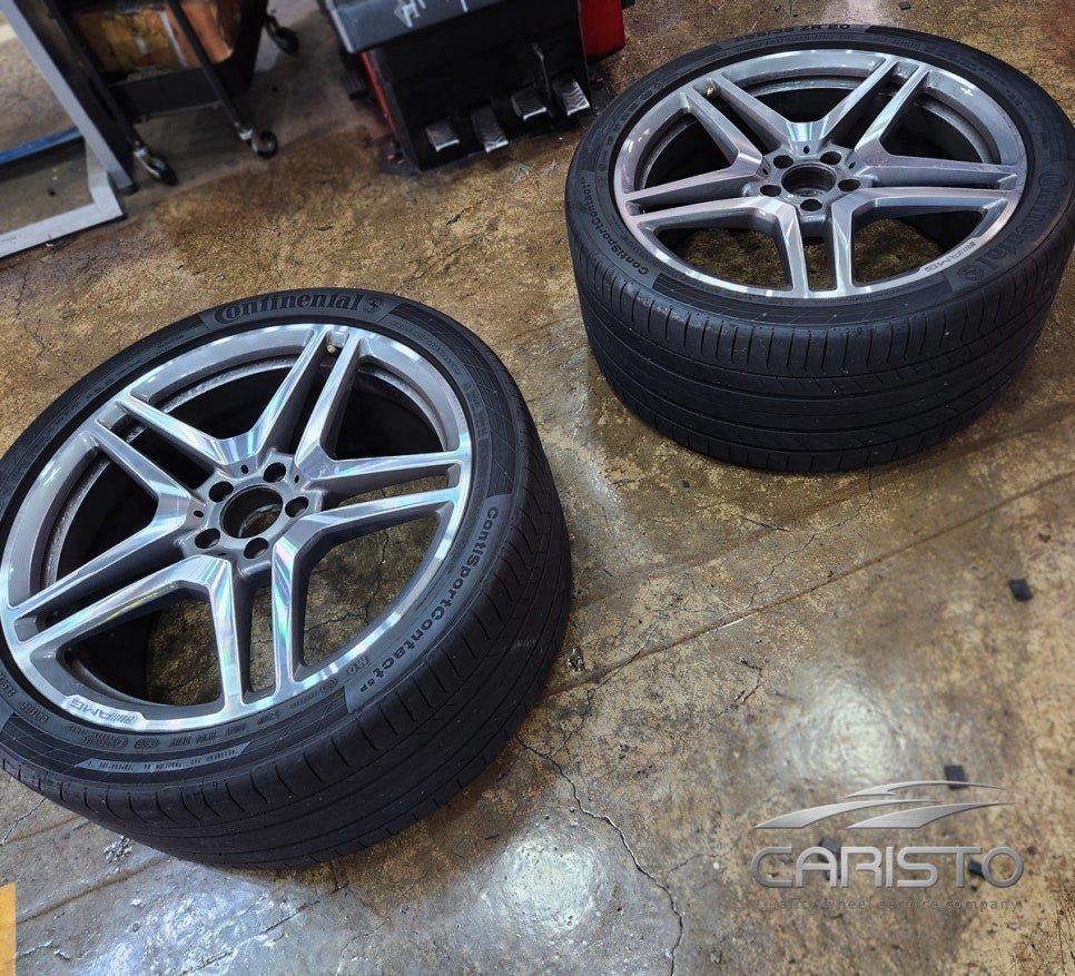 벤츠 CL63AMG 타이어교체 알맞은 시기 체크가 중요