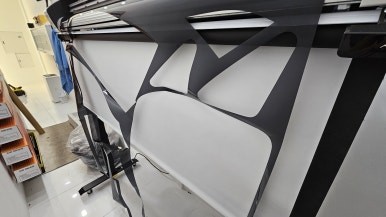 배방에서오신 쏘나타 디엣지 차주님 썬팅 시공해드렸어요 / 충남 아산