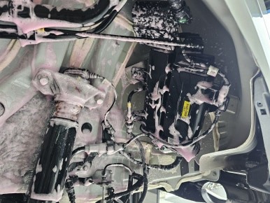 천안 방음 제네시스 GV80 휀다방음 주행소음과 풍절음 차단 / 충남 아산