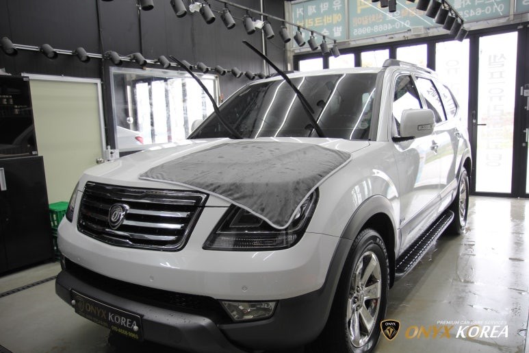 PA 폼 건 세차 오닉스 코리아 모하비 광택과 세차 / 충남 아산