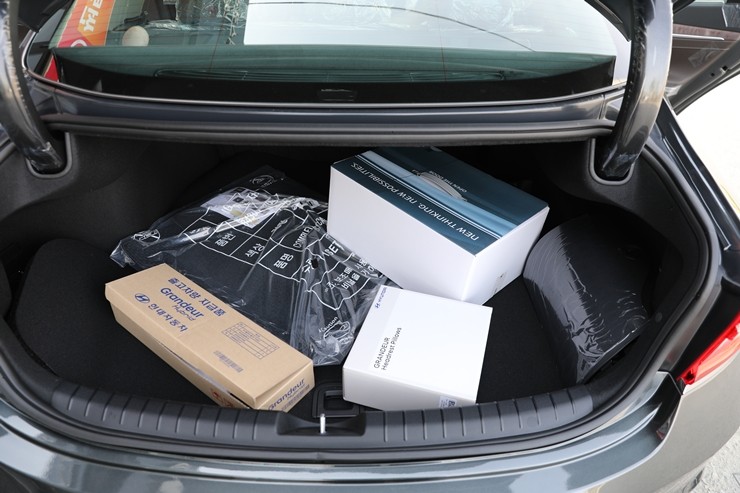 신차검수 천안 오닉스코리아 그랜져IG 리스트에의한 꼼꼼한검수후 블랙박스를 위한 포스제로 보조배터리 장착 / 충남 아산