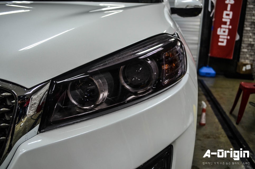 [에이오리진 이벤트中] 기아 올뉴쏘렌토 유리막코팅 및 라이트보호필름 신차시공 / 안산시 상록구 수암동