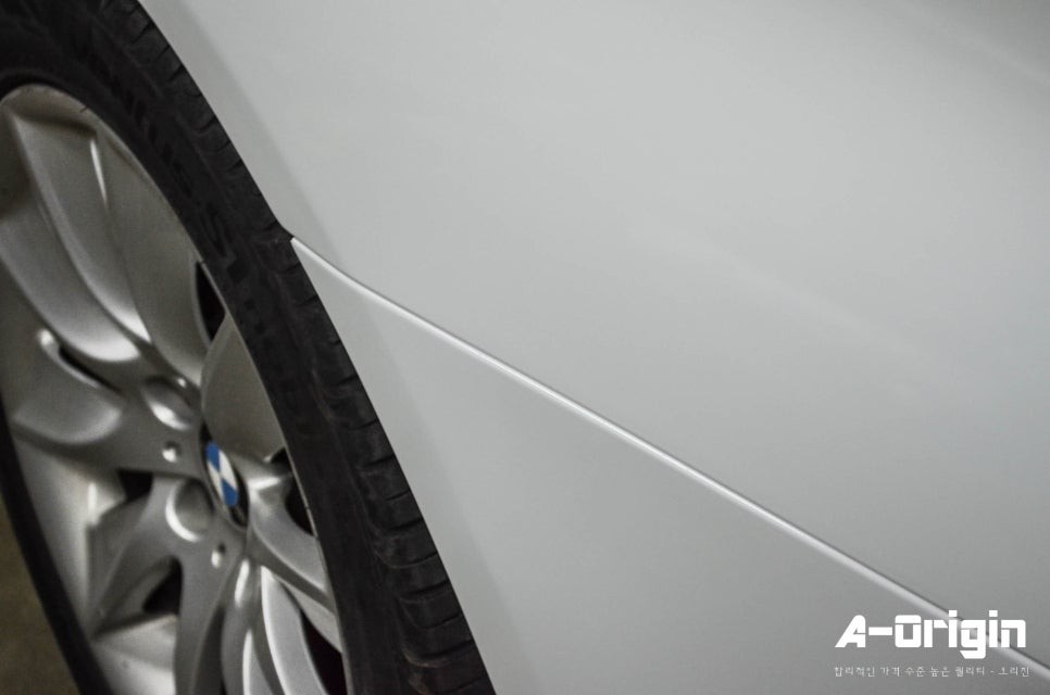 [안양카스킨 - 에이오리진] BMW 520D 전체랩핑 (은색->화이트 전체랩핑) / 안산,시흥,화성
