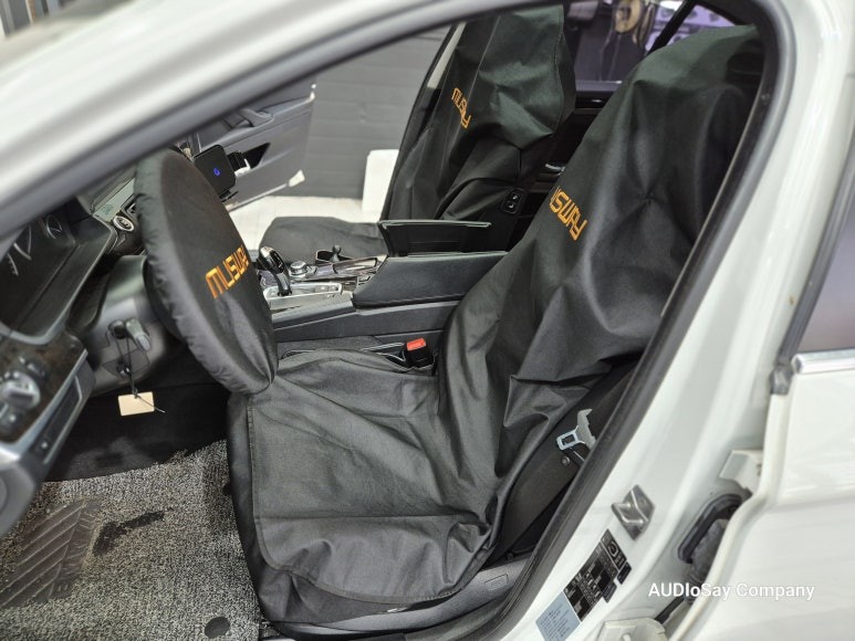 [대구 오디쎄이] BMW F10 520D 후방 카메라가 없는 2011년 CiC 차량 프리미엄 안드로이드 올인원 무스로이드 시공과 후방 카메라 활성화 카오디오