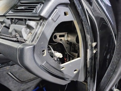 [대구 오디쎄이]BMW F10 520D 사제 네비게이션 정리 탈거