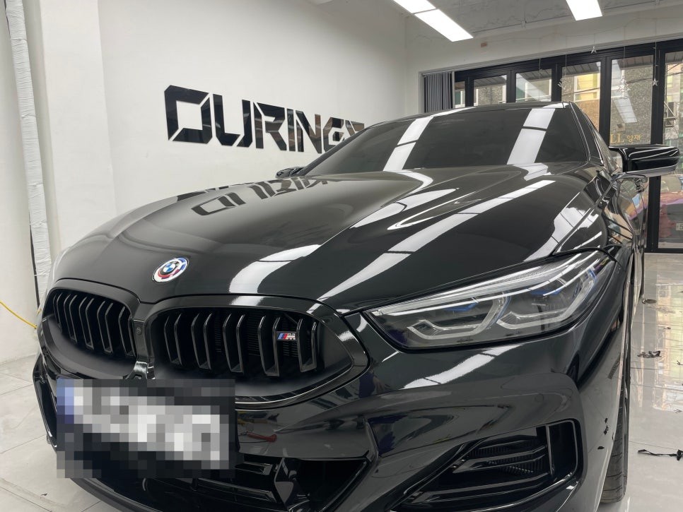 용산 실내PPF 와 크롬죽이기, BMW M850i 아워링스에서 어떻게? / 서초, 강남, 양재