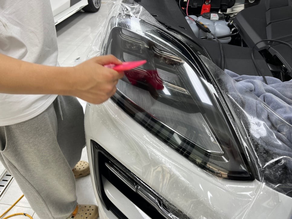 강남 랩핑 카이엔 교과서 마감 퀄리티 / 서초, 강남, 양재