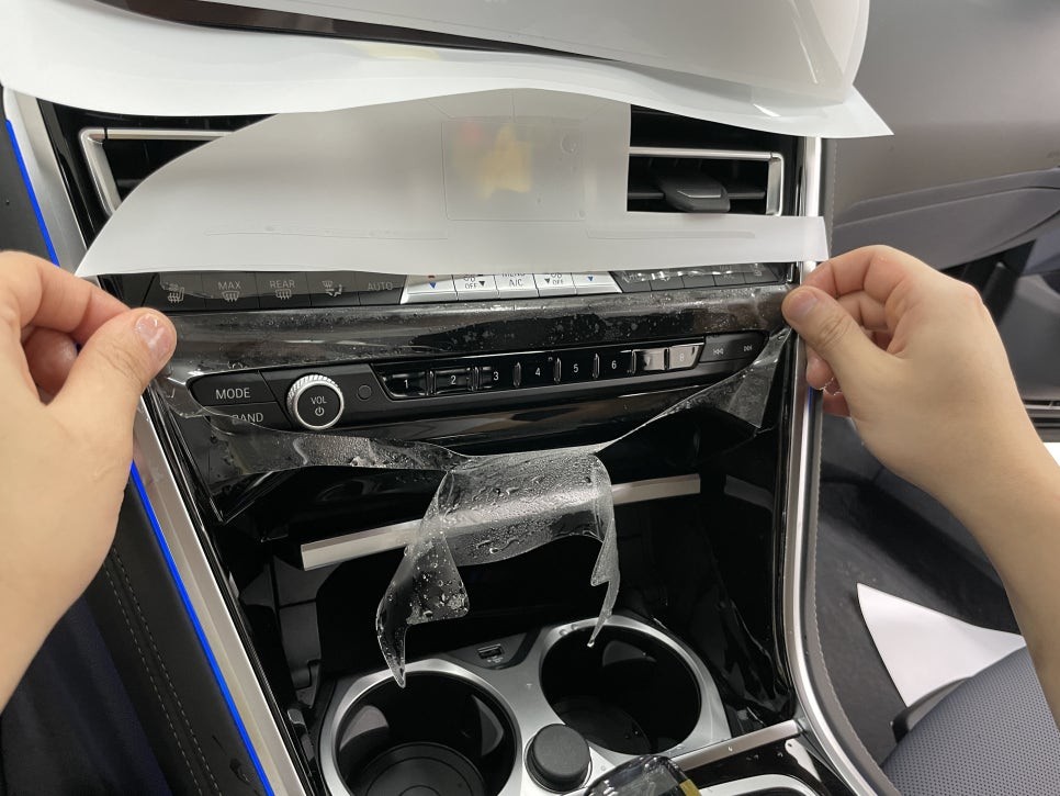 용산 실내PPF 와 크롬죽이기, BMW M850i 아워링스에서 어떻게? / 서초, 강남, 양재