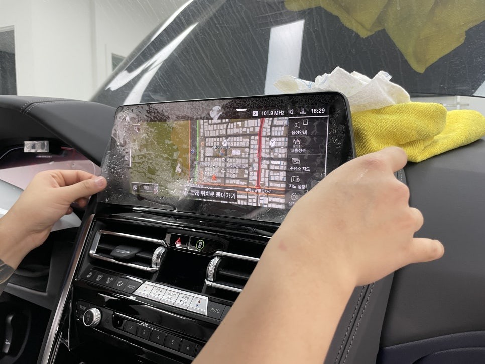 용산 실내PPF 와 크롬죽이기, BMW M850i 아워링스에서 어떻게? / 서초, 강남, 양재