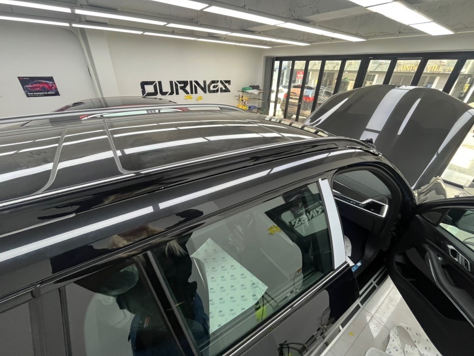 송파 PPF BMW X7 근접샷 있는 전체 시공 크롬죽이기 까지