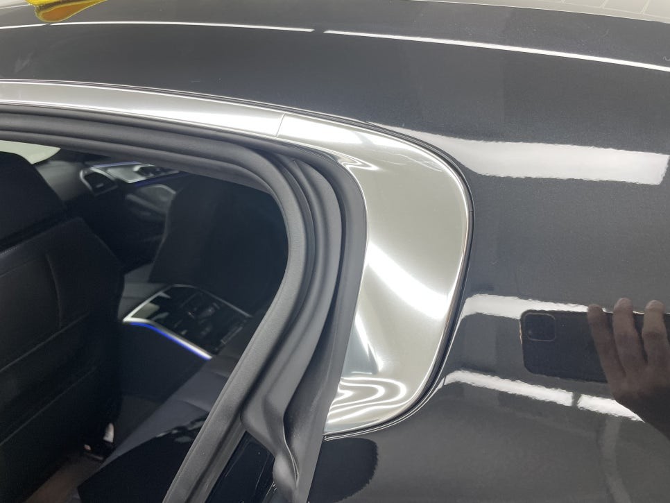 용산 실내PPF 와 크롬죽이기, BMW M850i 아워링스에서 어떻게? / 서초, 강남, 양재