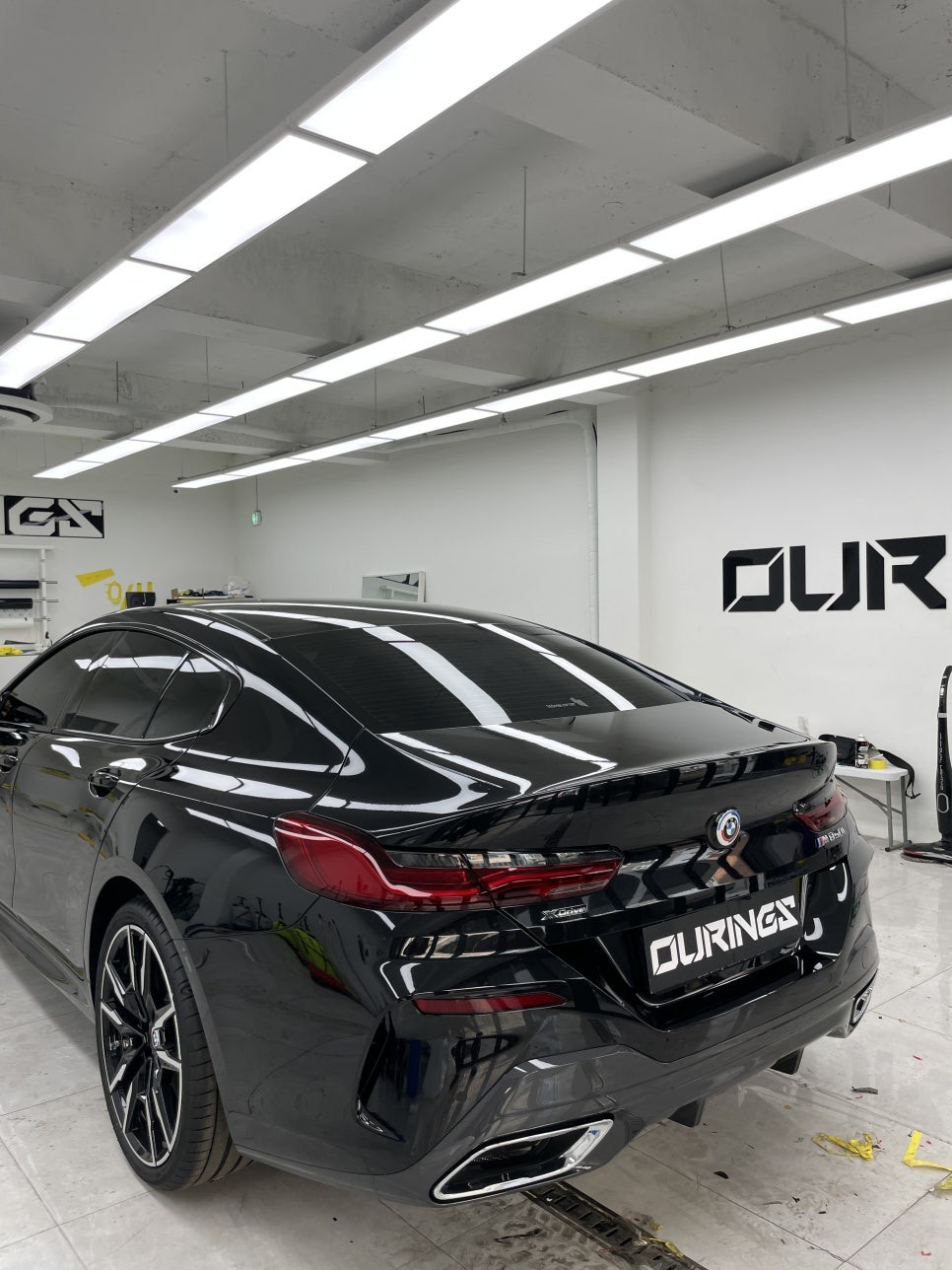 용산 실내PPF 와 크롬죽이기, BMW M850i 아워링스에서 어떻게? / 서초, 강남, 양재