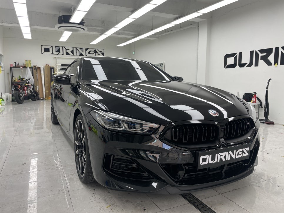 용산 실내PPF 와 크롬죽이기, BMW M850i 아워링스에서 어떻게? / 서초, 강남, 양재