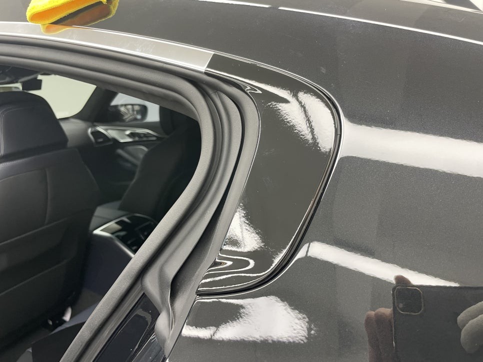 용산 실내PPF 와 크롬죽이기, BMW M850i 아워링스에서 어떻게? / 서초, 강남, 양재