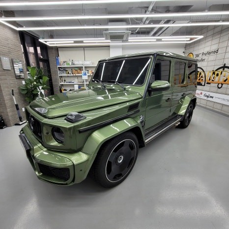 경기북부 / 벤츠 지바겐(G클래스) 스페어타이어 커버 크롬 죽이기 / 고양시 풍동 / 고양.일산.김포