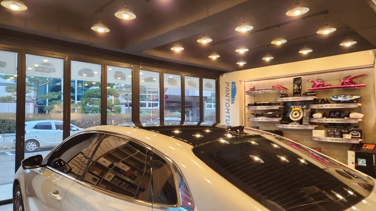 은색 택시 부활차에 루프스킨으로 택시 느낌 없애드렸습니다 / 경기 부천