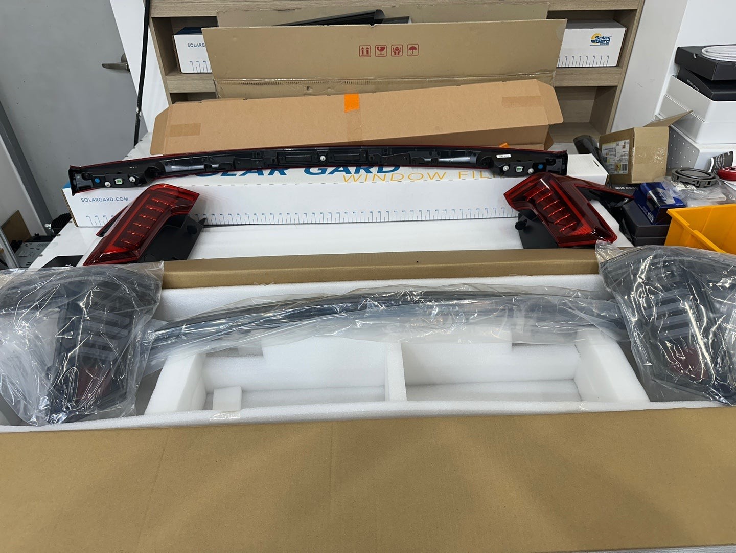 대전 카니발튜닝 KA4카니발 빌스콘티 LED 테일램프 클리어타입 / 대전 서구