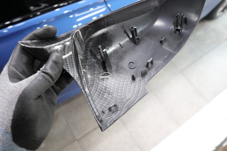 [파츠클럽] BMW F30 320i m타입 카본 사이드미러커버 교체 비교 / 서울 양천