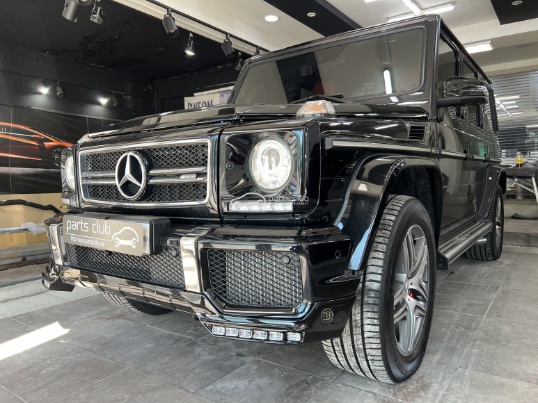 벤츠 W463 G63 AMG 지바겐 튜닝 LED 프론트립 장착